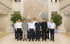 河北省人民政府参事室与中国国际问题研究基金会联合调研考察固安康养产业建设 指导产业创新发展